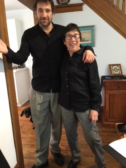 Rabbi Goldberg and Alvaro - Twins!